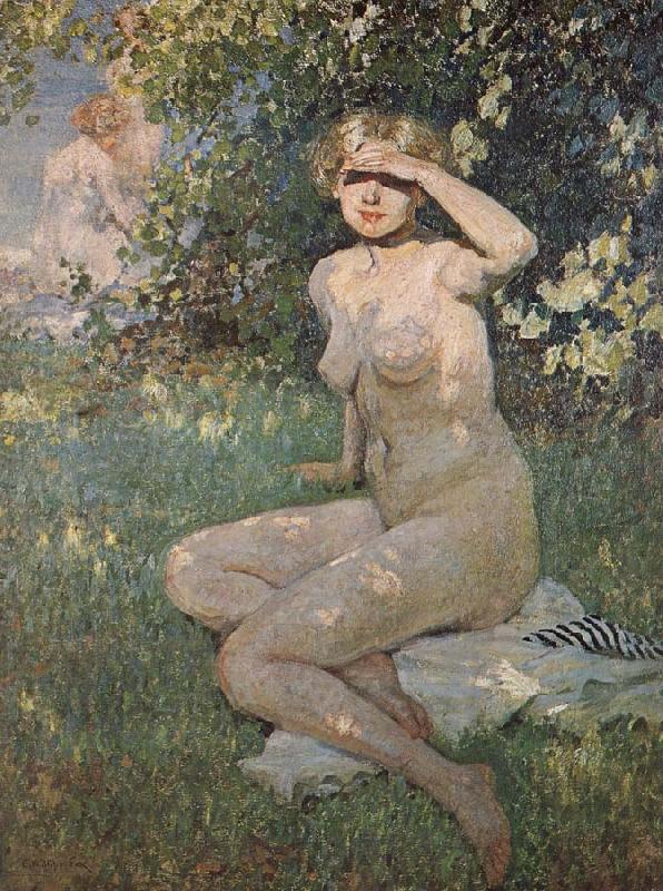 E.Phillips Fox The Bathers oil painting image